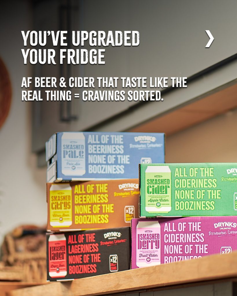 Celebrating Alcohol-Free Choices with Smashed Drinks: A Toast to Our New Citrus Beer and Apple Cider